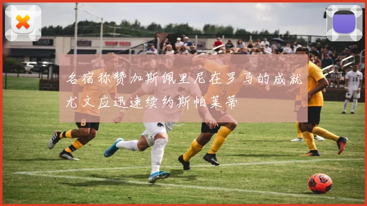 名宿称赞加斯佩里尼在罗马的成就尤文应迅速续约斯帕莱蒂